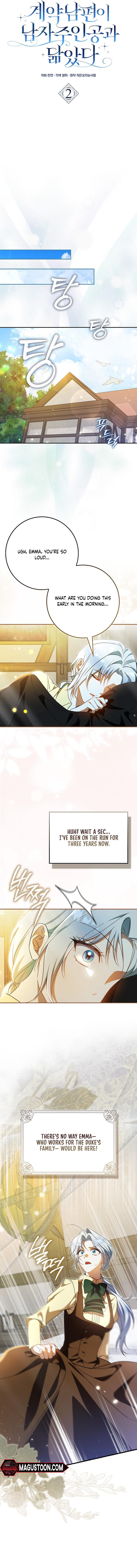 My Contract Husband Resembles the Male Protagonist Chapter 2 Page 8