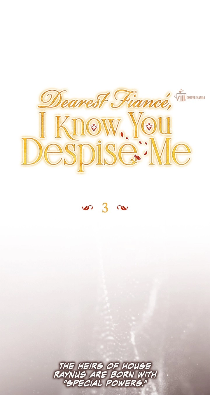 Dearest Fiancé, I Know You Despise Me Chapter 3 Page 11