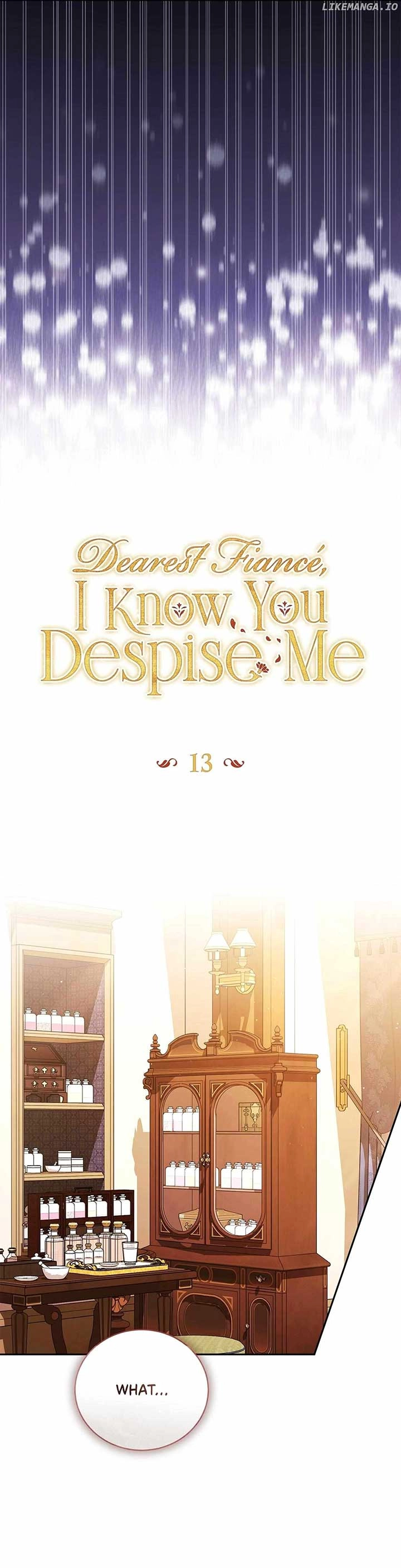 Dearest Fiancé, I Know You Despise Me Chapter 13 Page 7