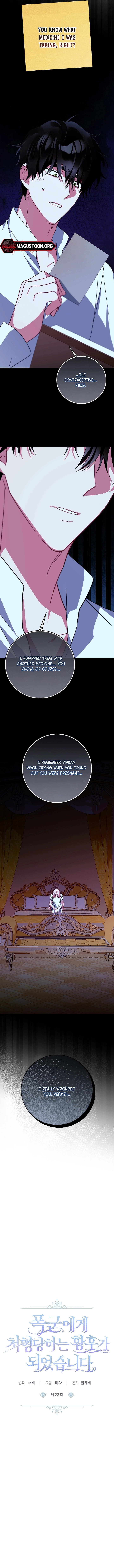 I Became the Empress Doomed to Die at the Hands of the Tyrant Chapter 23 Page 3