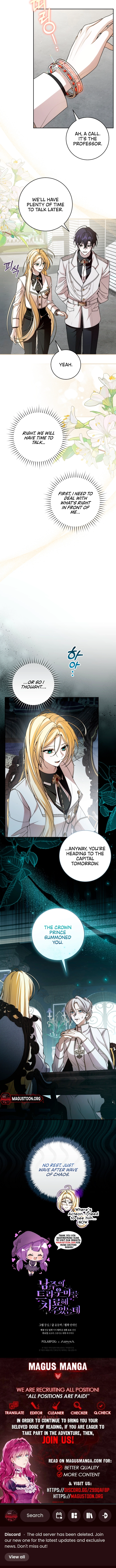 I Healed The Male Lead's Trauma Chapter 21 Page 8
