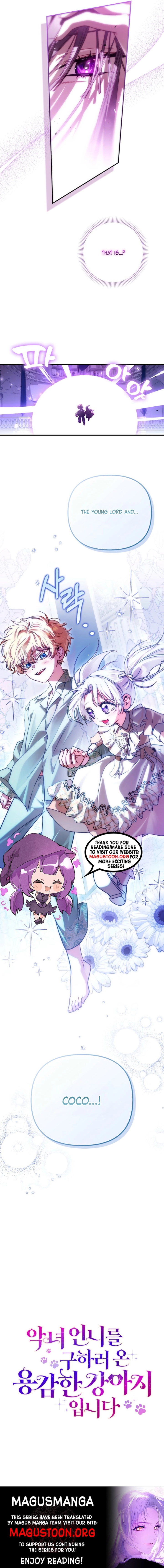 The Courageous Puppy on a Mission to Rescue the Villainous Sister Chapter 21 Page 9