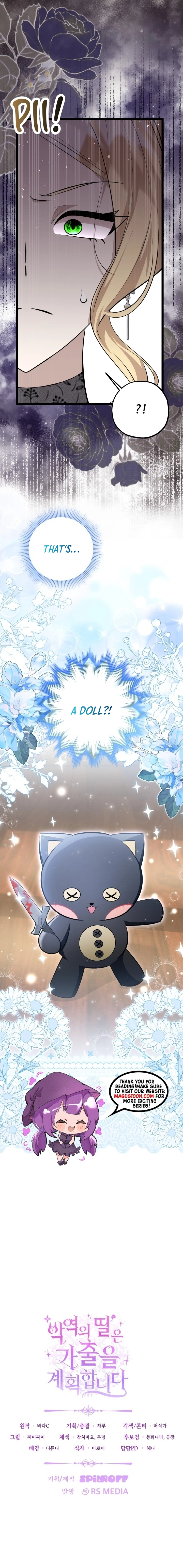The Villain’s Daughter Plans to Run Away Chapter 70 Page 9