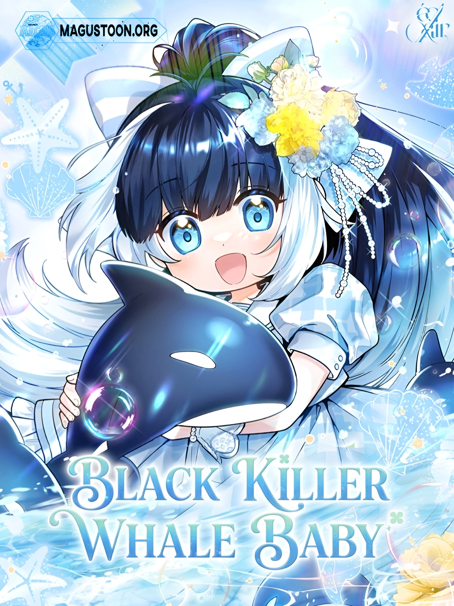 Black Killer Whale Baby