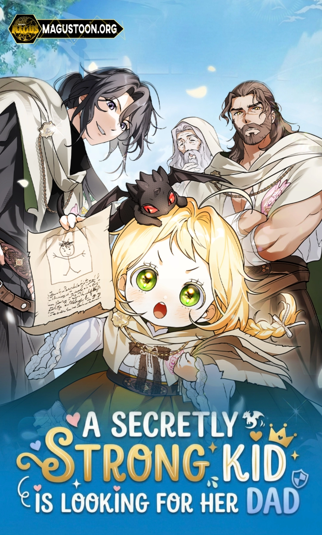 A Secretly Strong Kid Is Looking for Her Dad