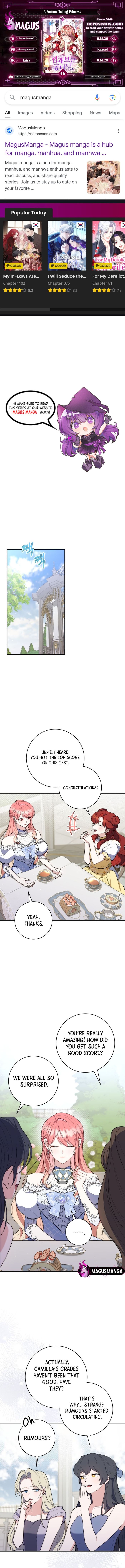 A Fortune Telling Princess Chapter 46 - Chapter 46 Page 1