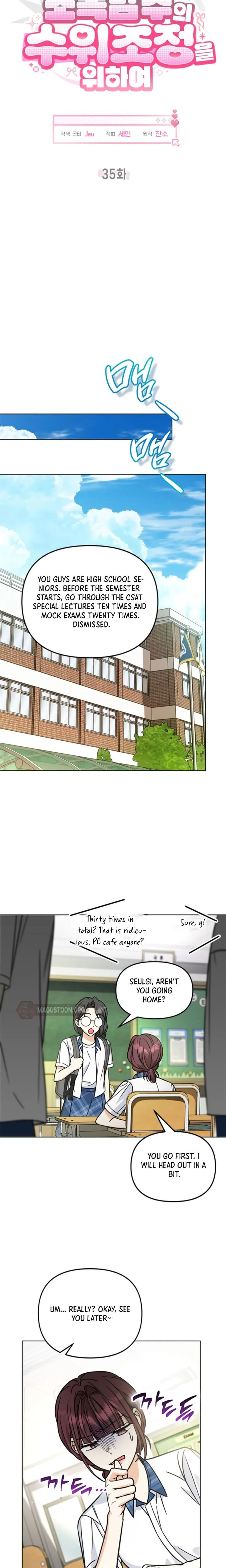 Adjusting the Gangster Male Lead’s Intensity Chapter 35 Page 13