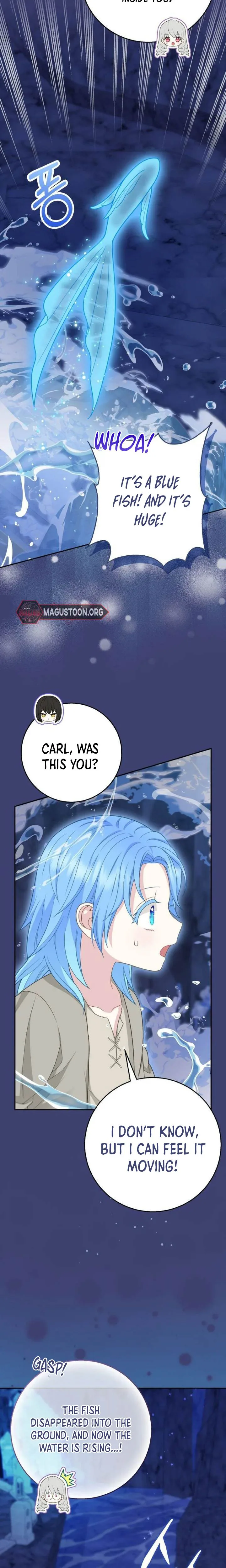 Baby Snow Leopard of the Black Leopard Family Chapter 61 Page 19