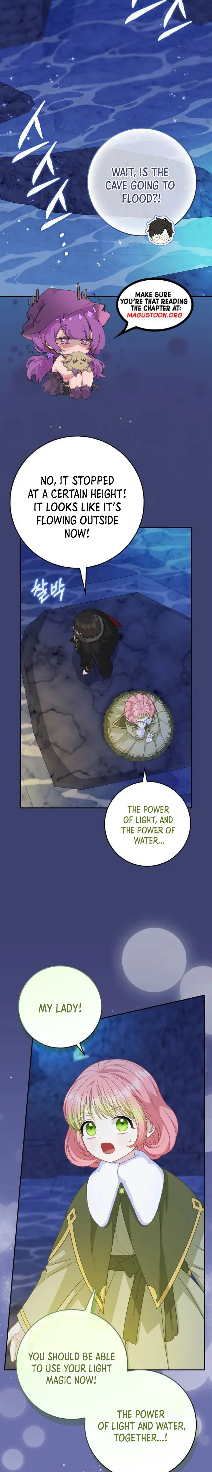 Baby Snow Leopard of the Black Leopard Family Chapter 61 Page 20