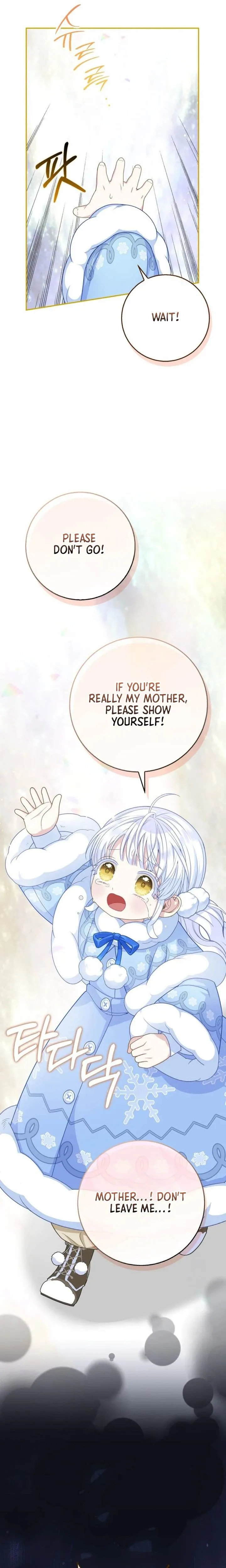 Baby Snow Leopard of the Black Leopard Family Chapter 61 Page 34