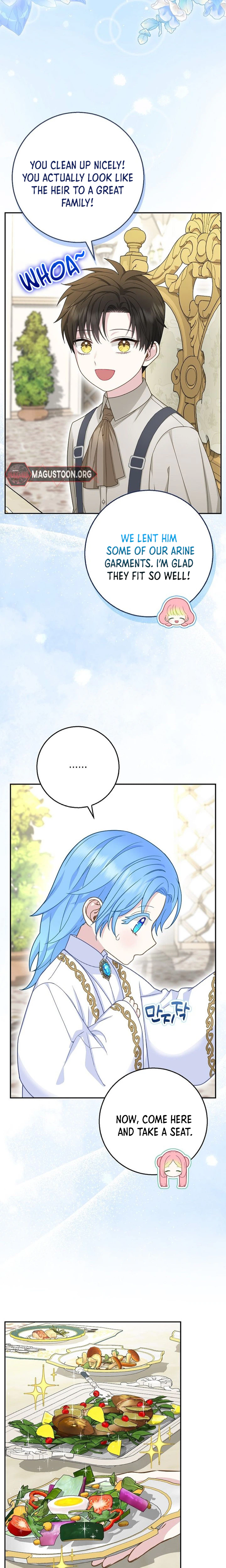 Baby Snow Leopard of the Black Leopard Family Chapter 64 Page 7