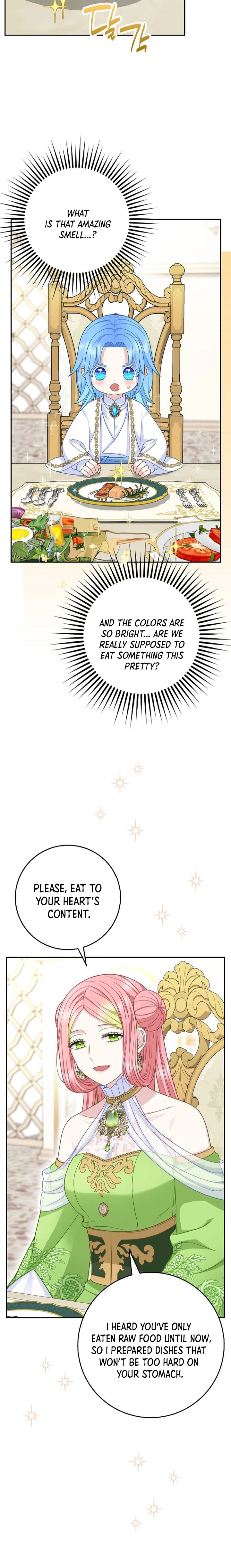 Baby Snow Leopard of the Black Leopard Family Chapter 64 Page 8