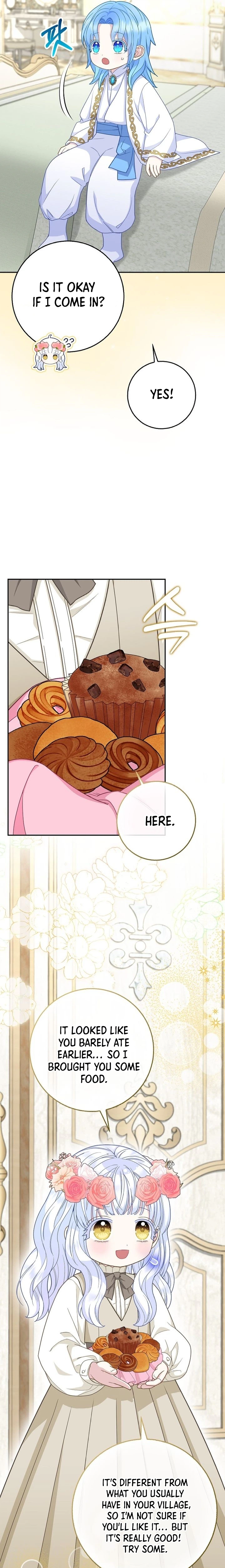 Baby Snow Leopard of the Black Leopard Family Chapter 64 Page 21