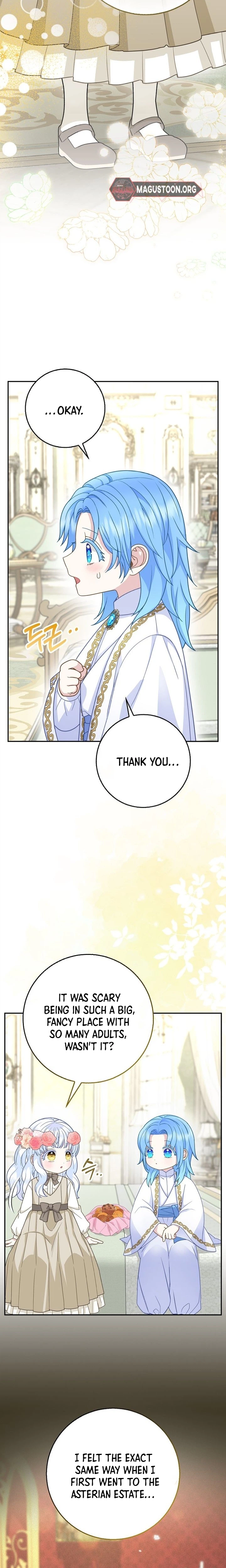 Baby Snow Leopard of the Black Leopard Family Chapter 64 Page 22