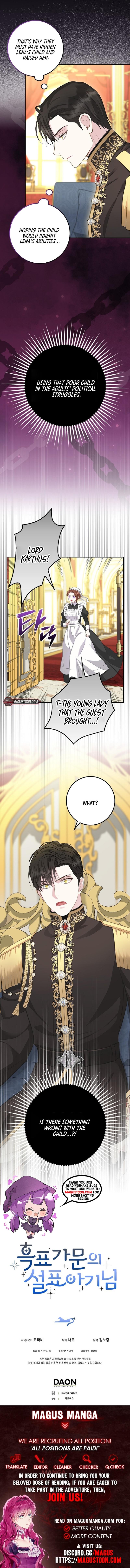 Baby Snow Leopard of the Black Leopard Family Chapter 5 – Chapter 05 Page 9