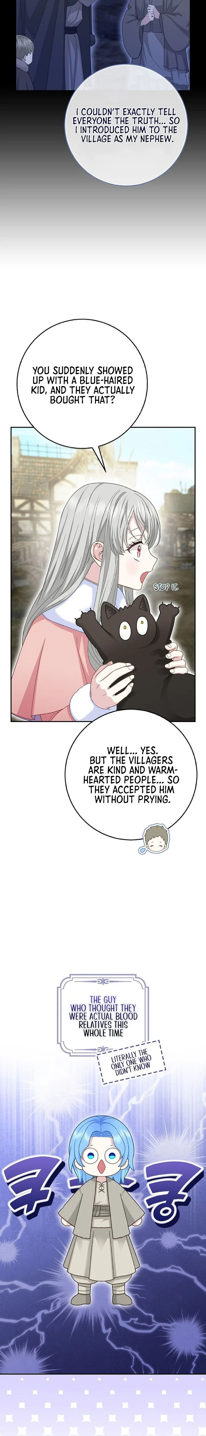 Baby Snow Leopard of the Black Leopard Family Chapter 63 Page 11