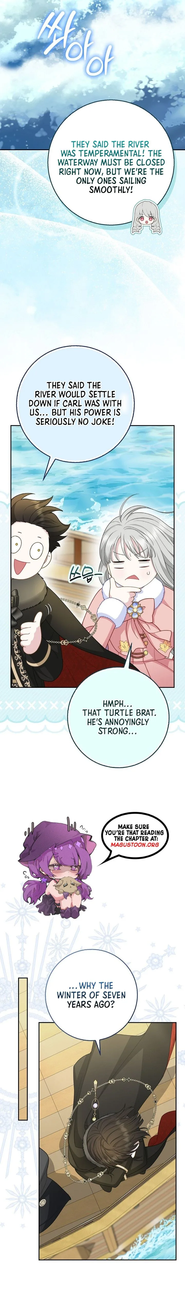 Baby Snow Leopard of the Black Leopard Family Chapter 63 Page 18