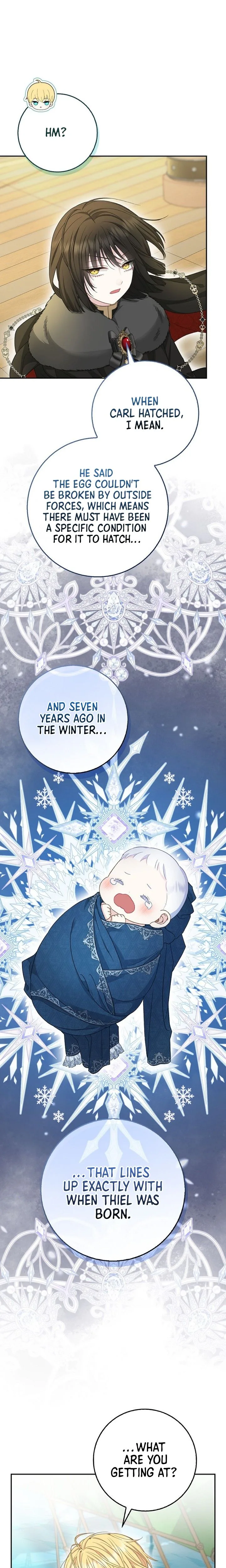 Baby Snow Leopard of the Black Leopard Family Chapter 63 Page 19