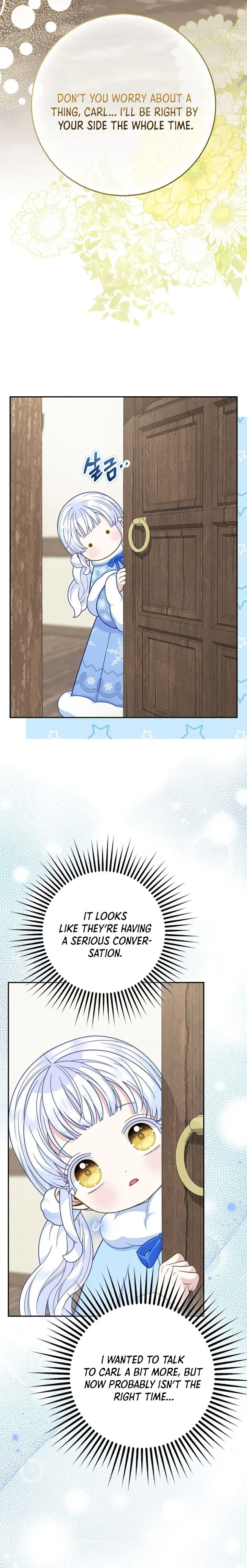 Baby Snow Leopard of the Black Leopard Family Chapter 63 Page 27