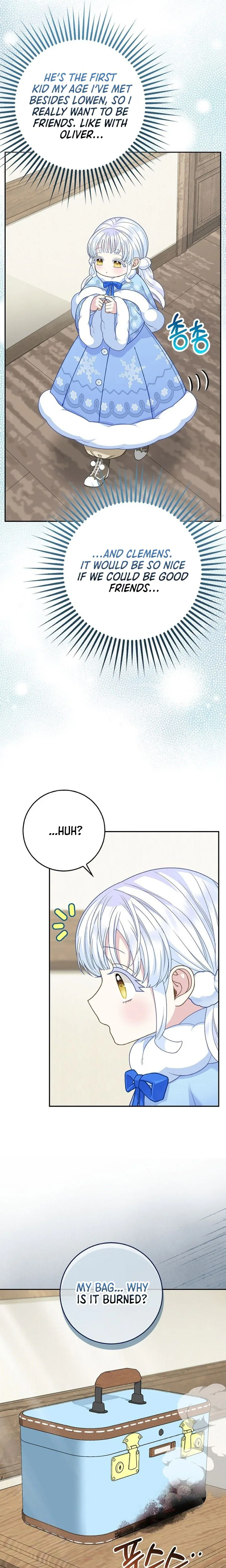 Baby Snow Leopard of the Black Leopard Family Chapter 63 Page 28