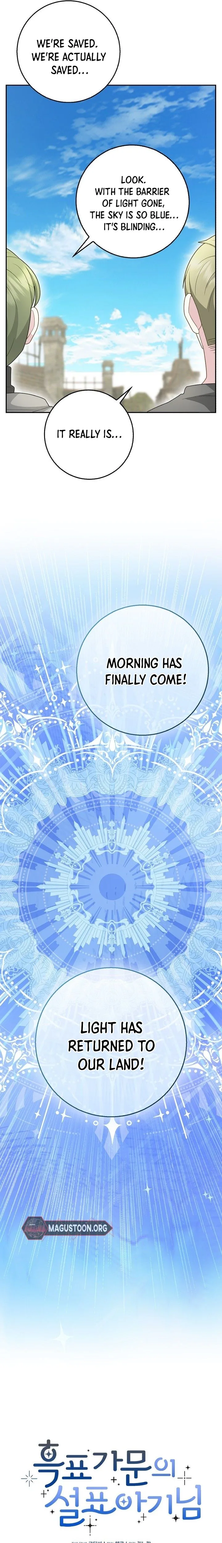 Baby Snow Leopard of the Black Leopard Family Chapter 62 Page 8