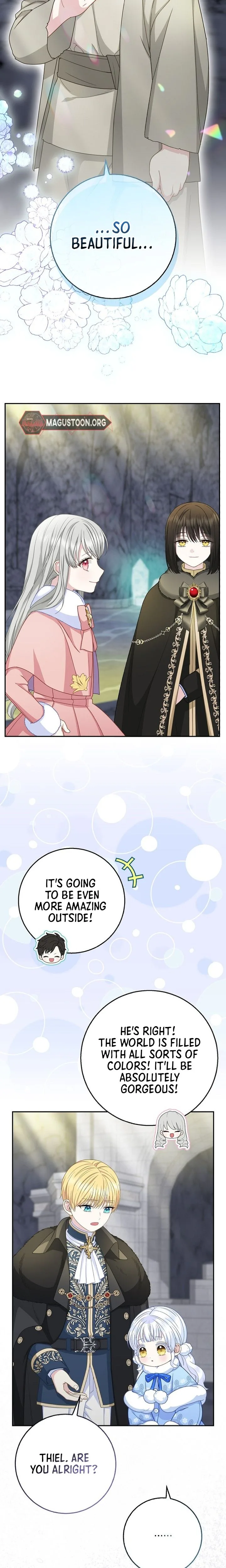 Baby Snow Leopard of the Black Leopard Family Chapter 62 Page 12