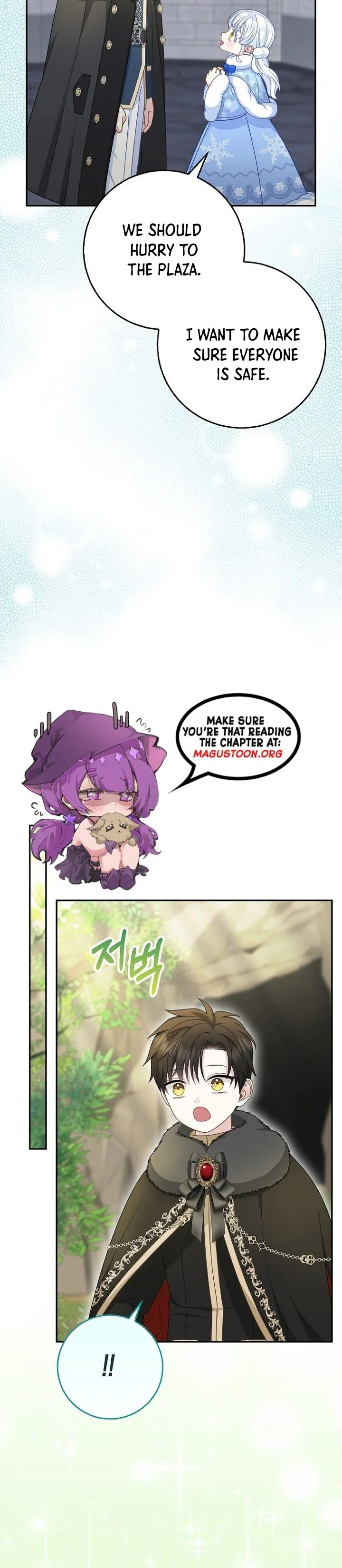 Baby Snow Leopard of the Black Leopard Family Chapter 62 Page 16