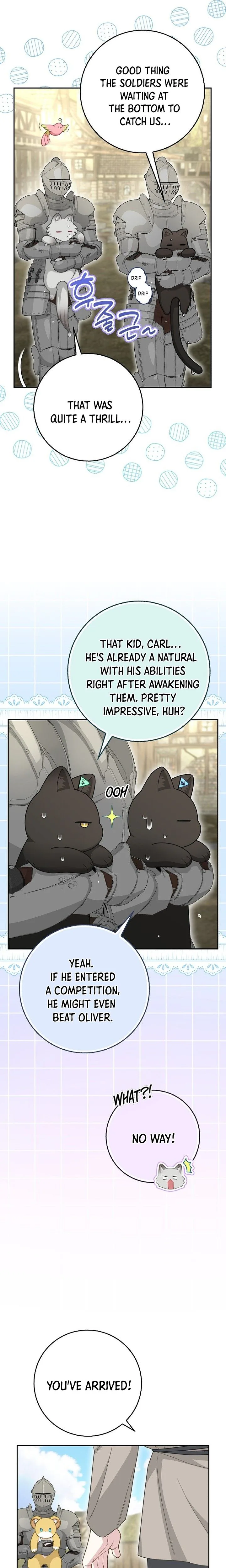 Baby Snow Leopard of the Black Leopard Family Chapter 62 Page 23