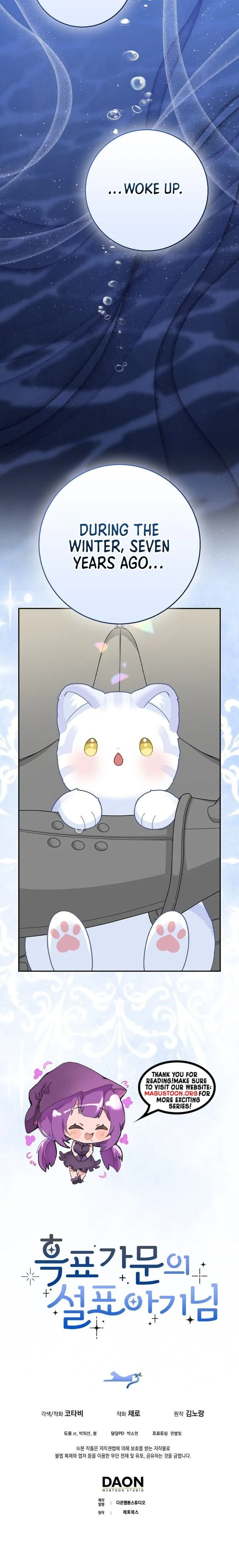 Baby Snow Leopard of the Black Leopard Family Chapter 62 Page 28