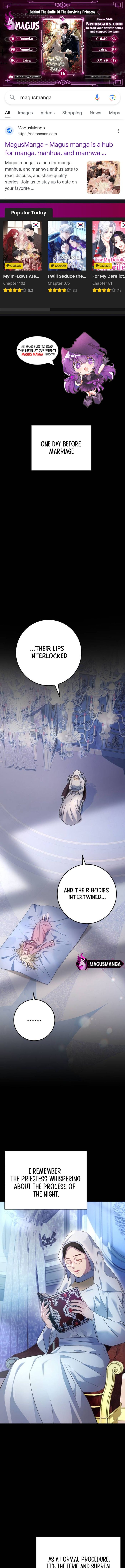 Behind the Laughter of the Surviving Princess Chapter 16 - Chapter 16 Page 1