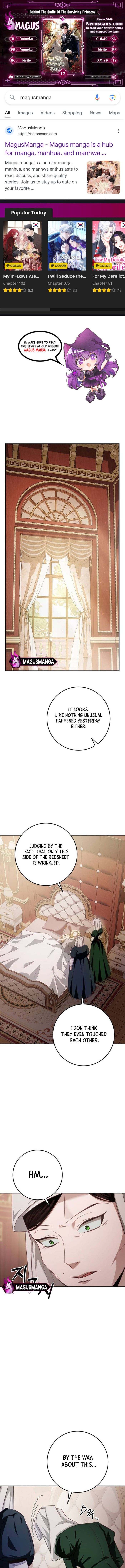 Behind the Laughter of the Surviving Princess Chapter 17 - Chapter 17 Page 1