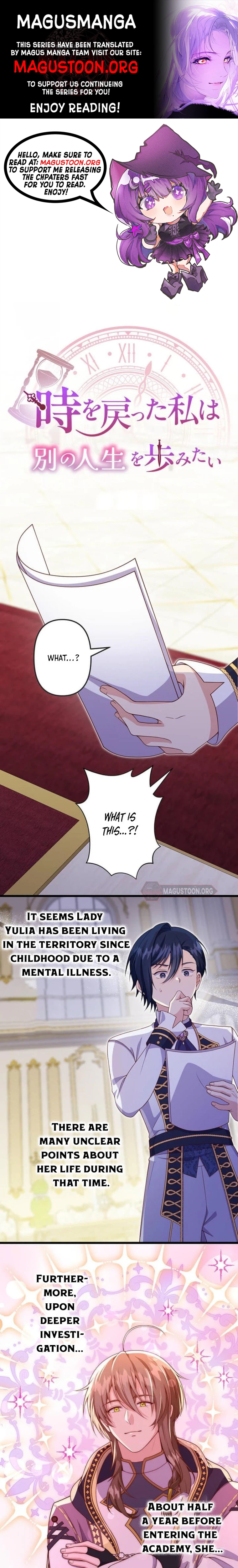 I Choose a Different Life After Turning Back Time Chapter 12 Page 1