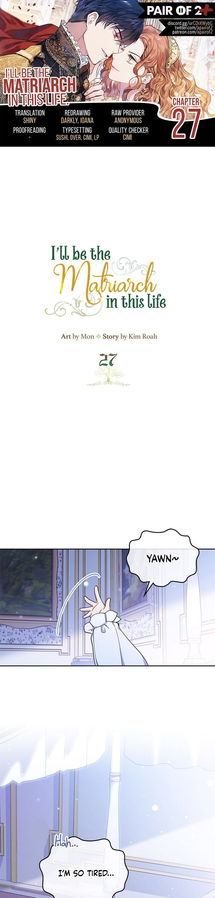 I’ll Be The Matriarch In This Life Chapter 27 - Chapter 27 Page 2