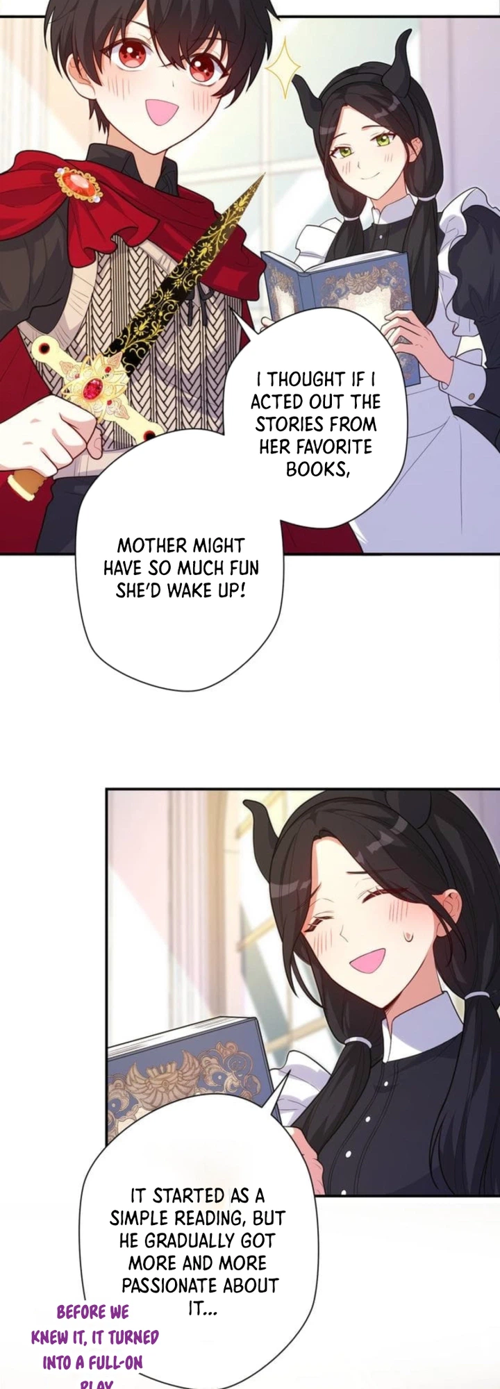 I’ll Raise My Villainous Son Despite My Frailty! Chapter 28 Page 12