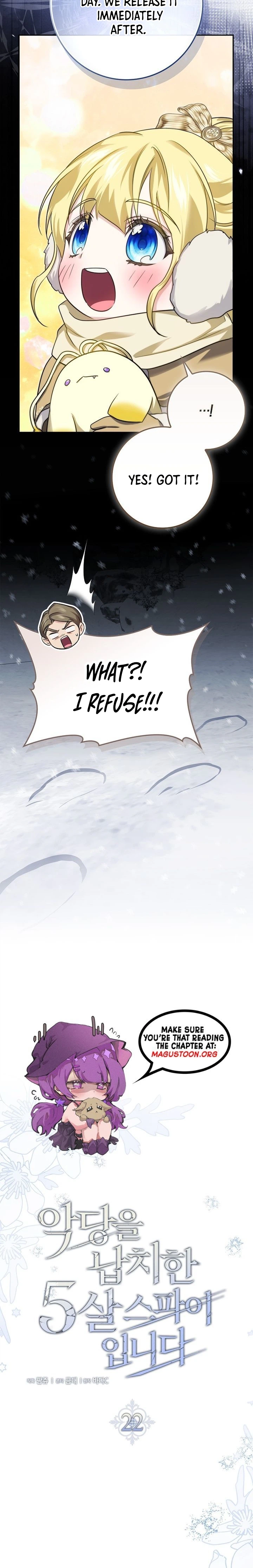 I’m a 5 Year Old Spy Who Kidnapped the Villain Chapter 22 Page 19