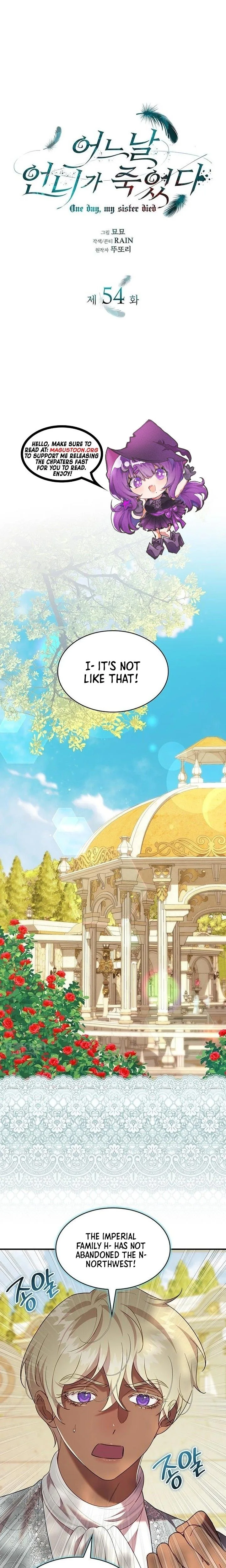 One Day, My Sister Died Chapter 54 Page 2