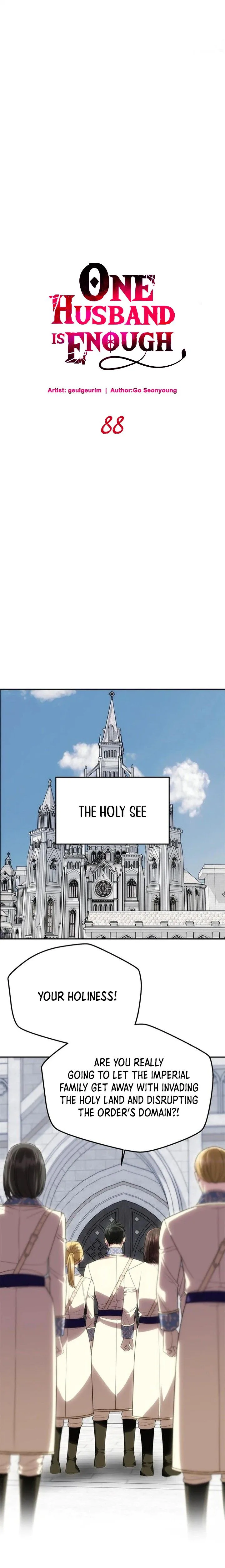 One Husband Is Enough Chapter 88 Page 6