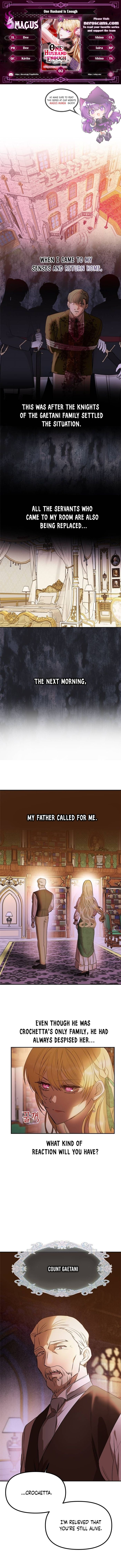 One Husband Is Enough Chapter 2 - Chapter 2 Page 1