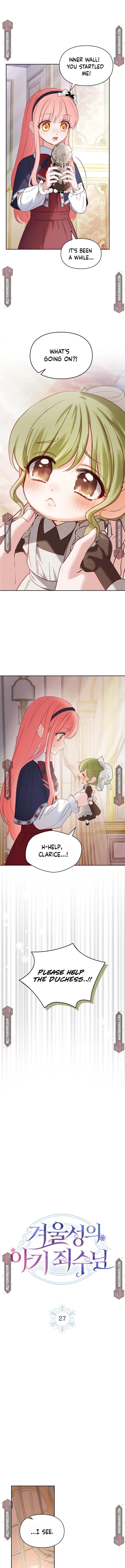 The Baby Prisoner in the Winter Castle Chapter 27 - Chapter 27 Page 2