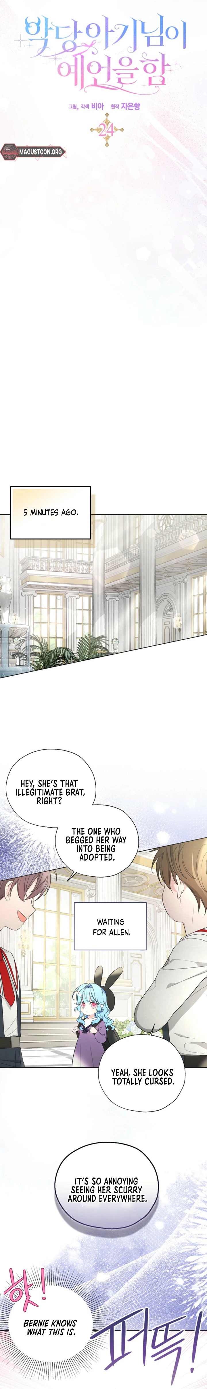The Baby Villain Who Foretells the Future Chapter 24 Page 3