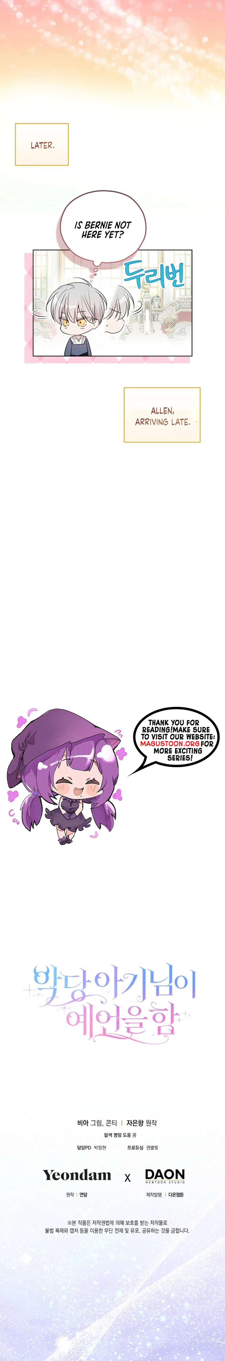 The Baby Villain Who Foretells the Future Chapter 24 Page 27