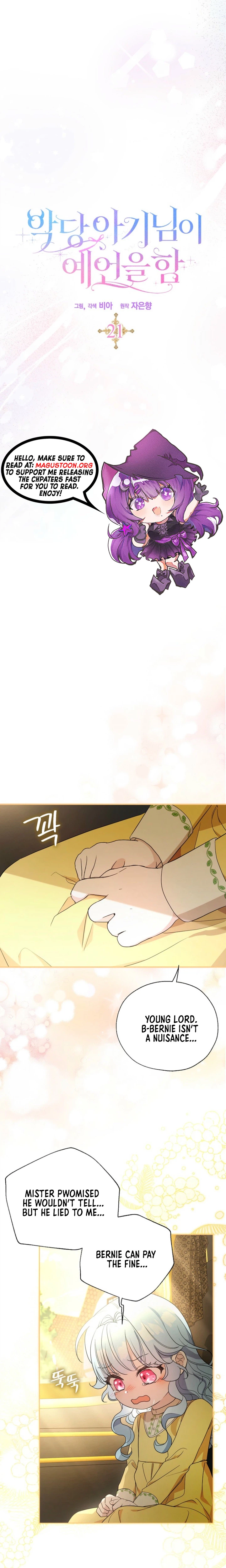 The Baby Villain Who Foretells the Future Chapter 21 Page 2