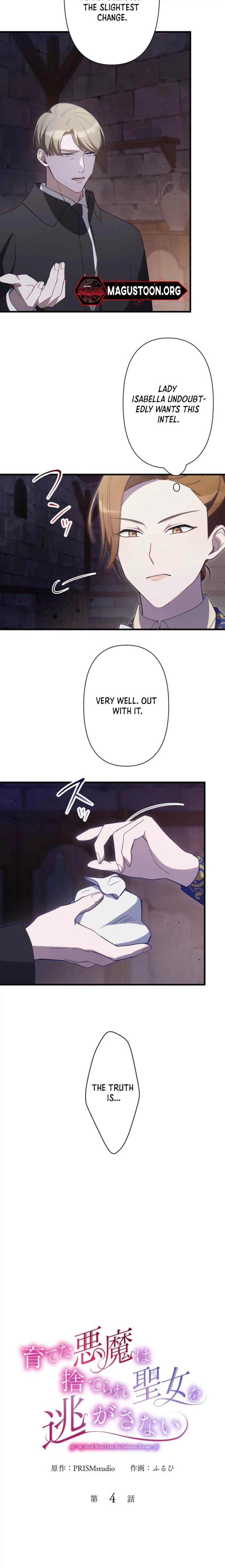 My Devil Won't Let His Saintess Escape Chapter 4 Page 2