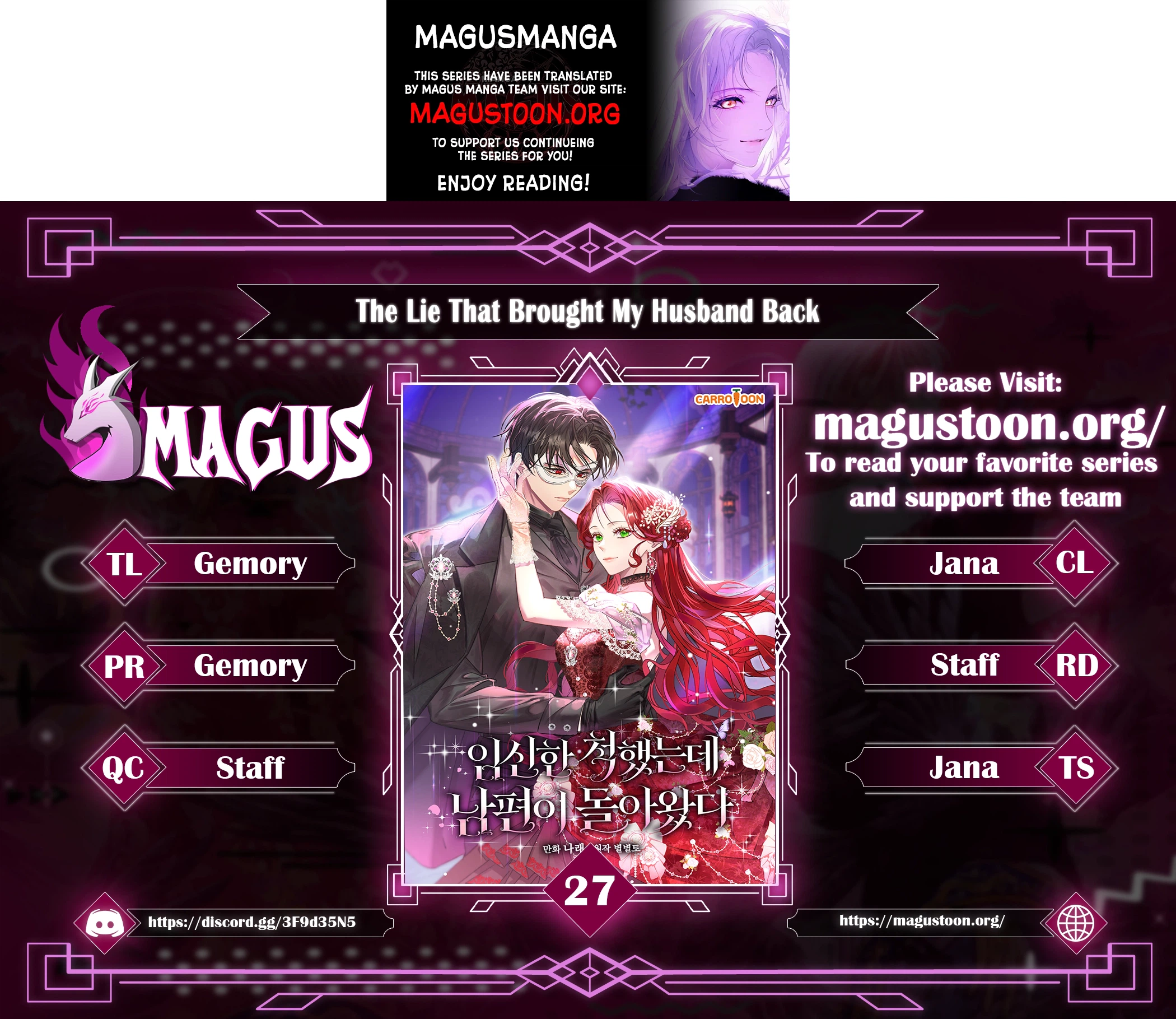 The Lie That Brought My Husband Back Chapter 27 Page 1