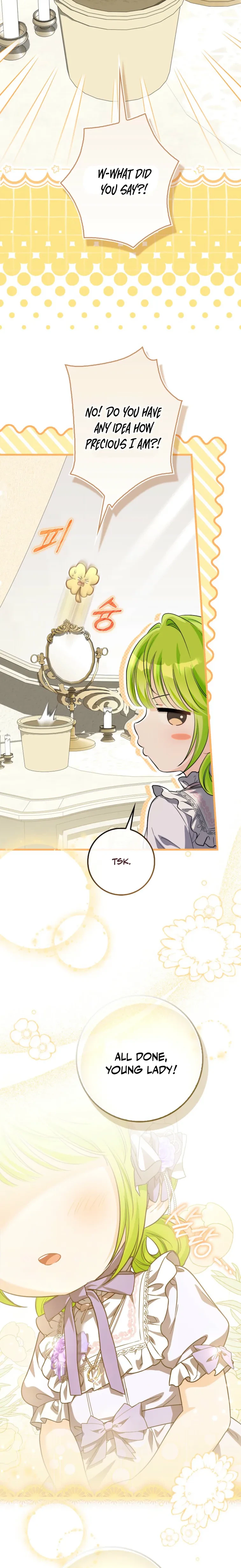 The Little Sprout Who Bloomed in the Villainous Duke's Family Chapter 14 Page 9