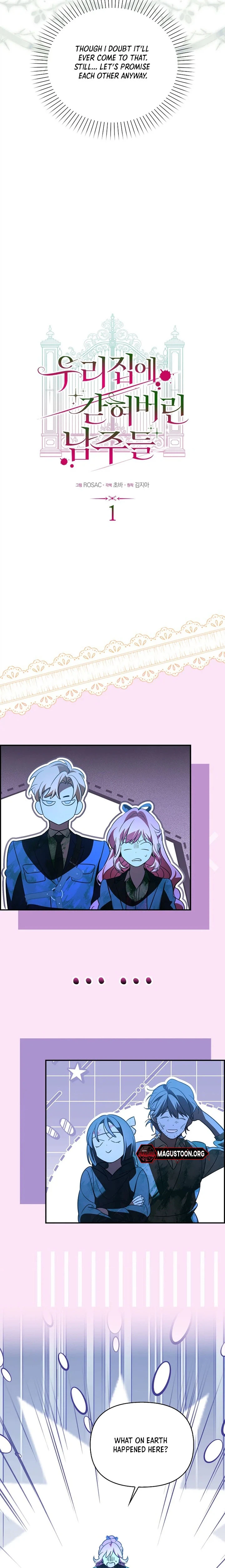 The male leads are trapped in my house Chapter 60 Page 10