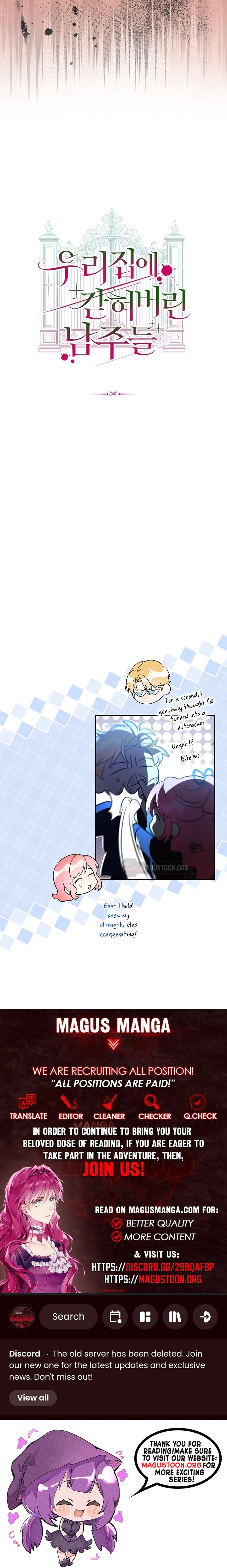 The male leads are trapped in my house Chapter 59 Page 25