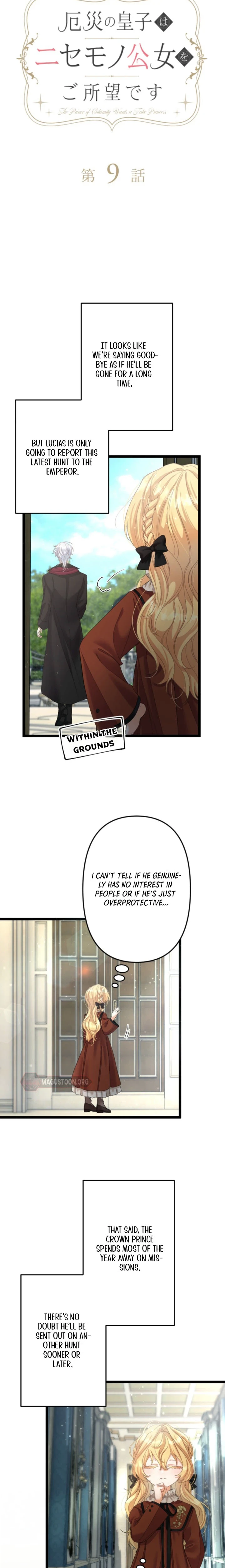 The Prince of Calamity Wants the Fake Lady Chapter 9 Page 3
