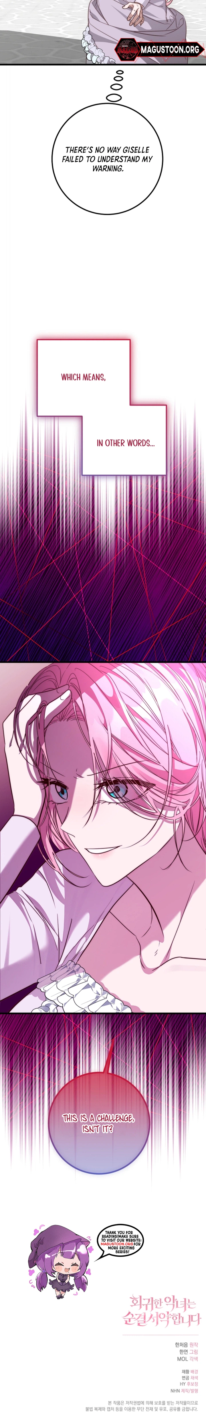 The Regressed Villainess Makes a Vow of Chastity Chapter 45 Page 32
