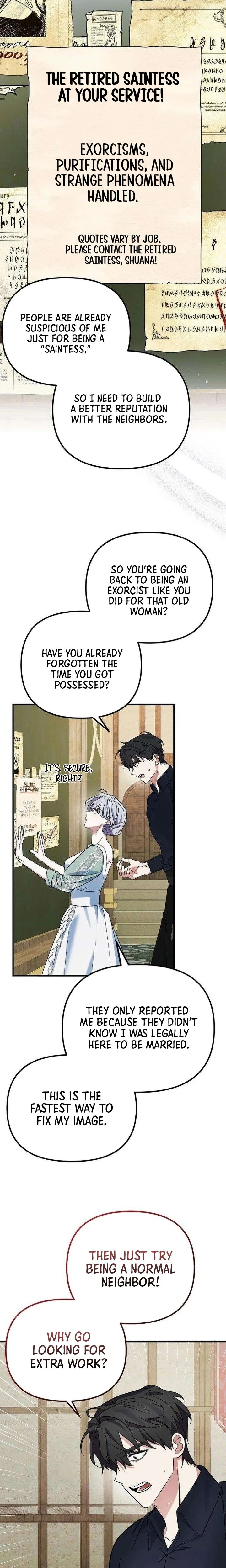 The Retired Saintess Will Boost Your Property Value Chapter 23 Page 26